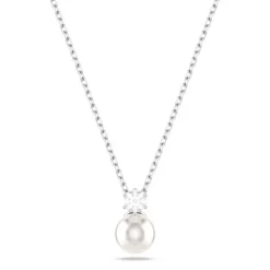 Collier Femme SWAROVSKI MATRIX Métal Rhodié et Cristaux 5693897