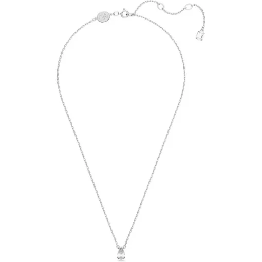 Collier femme swarovski Millenia métal rhodié et cristaux
