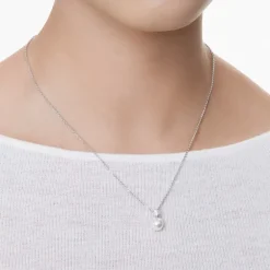 Collier Femme SWAROVSKI MATRIX Métal Rhodié et Cristaux 5693897