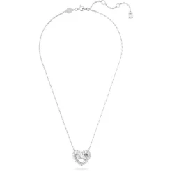 Collier Femme SWAROVSKI MATRIX Métal Rhodié Blanc