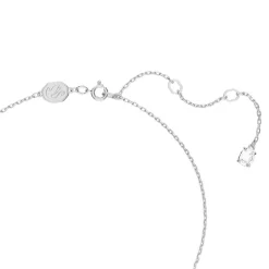 Collier femme swarovski Millenia métal rhodié et cristaux