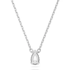 Collier femme swarovski Millenia métal rhodié et cristaux