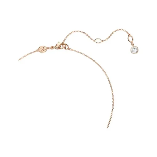 Collier Femme Swarovski Sublima Métal Doré Rose et Cirstaux 5683443