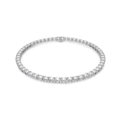 Collier Femme Swarovski Tennis Matrix Métal Argenté et Cristaux 5599153