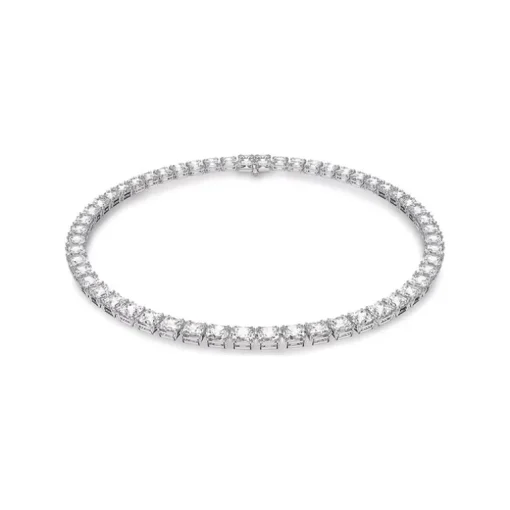 Collier Femme Swarovski Tennis Matrix Métal Argenté et Cristaux 5599153