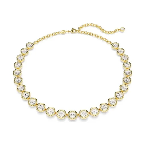 Collier Femme Swarovski Tennis Imber Doré et Cristaux 5682585