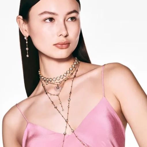 Collier Femme Swarovski Tennis Imber Doré et Cristaux 5682585