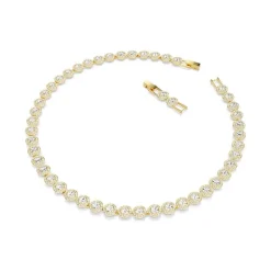 Collier Femme Swarovski Tennis Un Angelic Doré et Cristaux 5720505