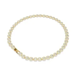 Collier Femme Swarovski Tennis Un Angelic Doré et Cristaux 5720505