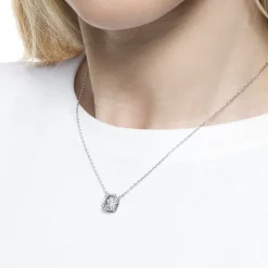 Collier Femme Swarovski Una Métal Argenté et Zicrones 5599177