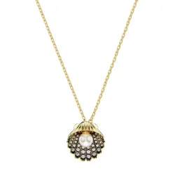 Collier Femme SWAROVSKI Y IDYLLIA Métal Doré et Cristaux 5683968
