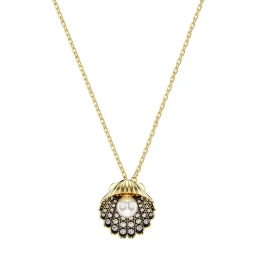 Collier Femme SWAROVSKI Y IDYLLIA Métal Doré et Cristaux 5683968