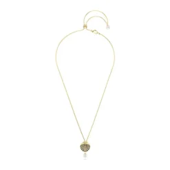 Collier Femme SWAROVSKI Y IDYLLIA Métal Doré et Cristaux 5683968