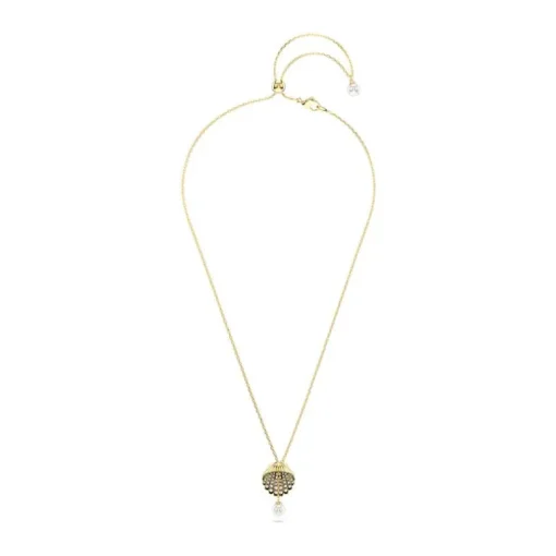 Collier Femme SWAROVSKI Y IDYLLIA Métal Doré et Cristaux 5683968