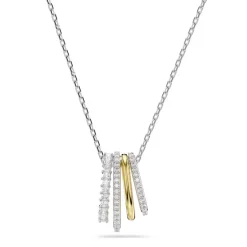 Collier Femme SWAROVSKI HYPERBOLA Métal Bicolore et Oxydes 5696626