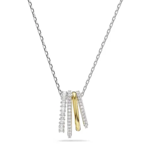 Collier Femme SWAROVSKI HYPERBOLA Métal Bicolore et Oxydes 5696626