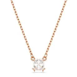 Collier Femme SWAROVSKI STILLA Métal Plaqué Doré Rose et Oxydes 5701904