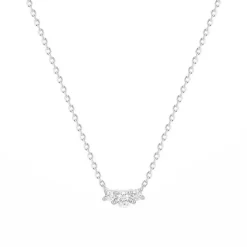 Collier Femme trilogie EDORA ARGENT 925/1000 et Oxydes