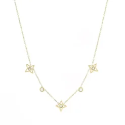 Collier Femme ZAG MANHATTAN Acier doré