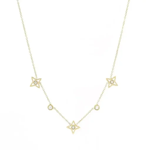 Collier Femme ZAG MANHATTAN Acier doré