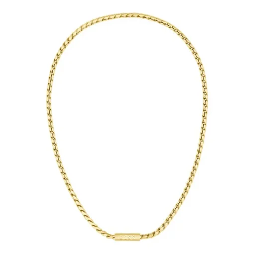Collier Homme BOSS Doran Acier Doré 1580694