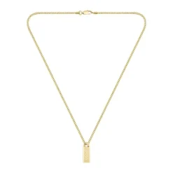 Collier Homme BOSS Kassy Emblem Acier Doré 1580678