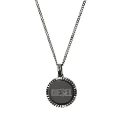 Collier Homme DIESEL Acier Noir