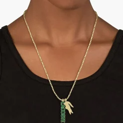 Collier Homme LACOSTE Acier Doré 2040488