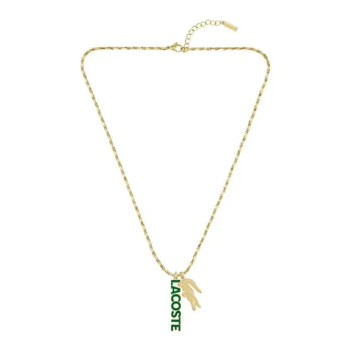 Collier Homme LACOSTE Acier Doré 2040488