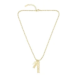 Collier Homme LACOSTE Acier Doré 2040488