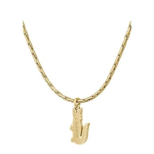 Collier Homme LACOSTE ARTHOR Acier Doré