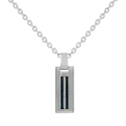 Collier Homme PHEBUS Acier et Câbles