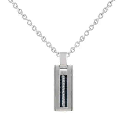 Collier Homme PHEBUS Acier et Câbles