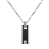 Collier Homme PHEBUS Acier et Céramique