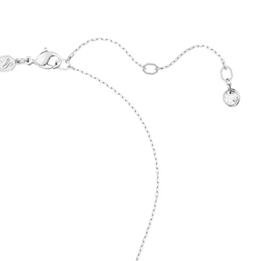 Colliers Femme SWAROVSKI LUNA Métal Rhodié Blanc