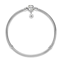 copy of Bracelet Femme PANDORA MAILLE SERPENT 18 CM FERMOIR MARGUERITE Argent 925/1000