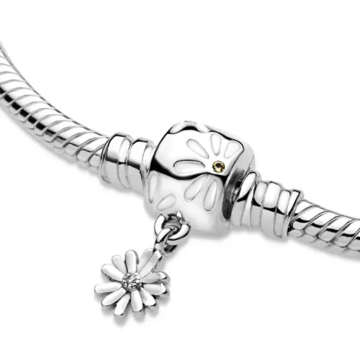 copy of Bracelet Femme PANDORA MAILLE SERPENT 18 CM FERMOIR MARGUERITE Argent 925/1000