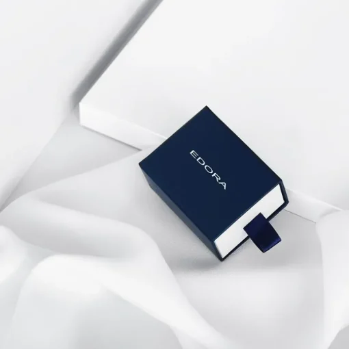 Créoles Femme EDORA Or 375/1000 Blanc