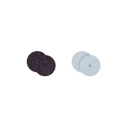 Cuir Boucles d'Oreilles 16mm LES GEORGETTES Pourpre Cristal Bleu