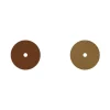 Cuir colliers & joncs 16 mm les georgettes terre cuite/bronze 703109899G4000
