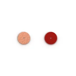 Cuir Colliers et Joncs 16mm LES GEORGETTES Barpe à Papa Rouge Acidulé