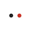 Cuir Colliers et Joncs 16mm LES GEORGETTES Paillettes Noires et Rouge