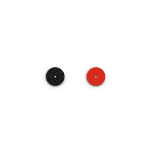 Cuir Colliers et Joncs 16mm LES GEORGETTES Paillettes Noires et Rouge