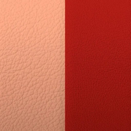 Cuir Colliers et Joncs 16mm LES GEORGETTES Barpe à Papa Rouge Acidulé