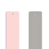 Cuir Manchette 25mm LES GEORGETTES Rose Clair Gris Clair