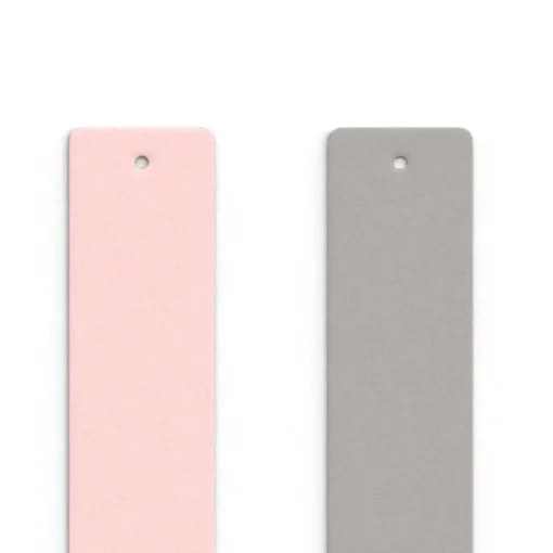 Cuir Manchette 25mm LES GEORGETTES Rose Clair Gris Clair
