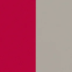 Cuir Manchette 25mm LES GEORGETTES Fraise Grège Vernis