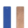 Cuir Manchette 25mm LES GEORGETTES Bleu Outremer Rose Sirène