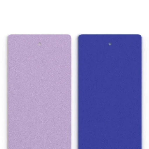 Cuir Manchette 40mm LES GEORGETTES Lilas Pastel Bleu Roi