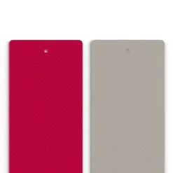 Cuir Manchette 40mm LES GEORGETTES Fraise Grège Vernis